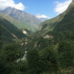 View from the trail, Lukla to Namche
