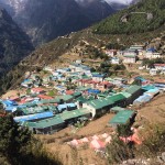 Back to Namche