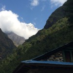 View from the trail, Lukla to Namche.