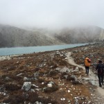 First view of Gokyo lakes