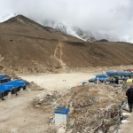 Gorak Shep - Kalapatthar peak (5550m) in the background